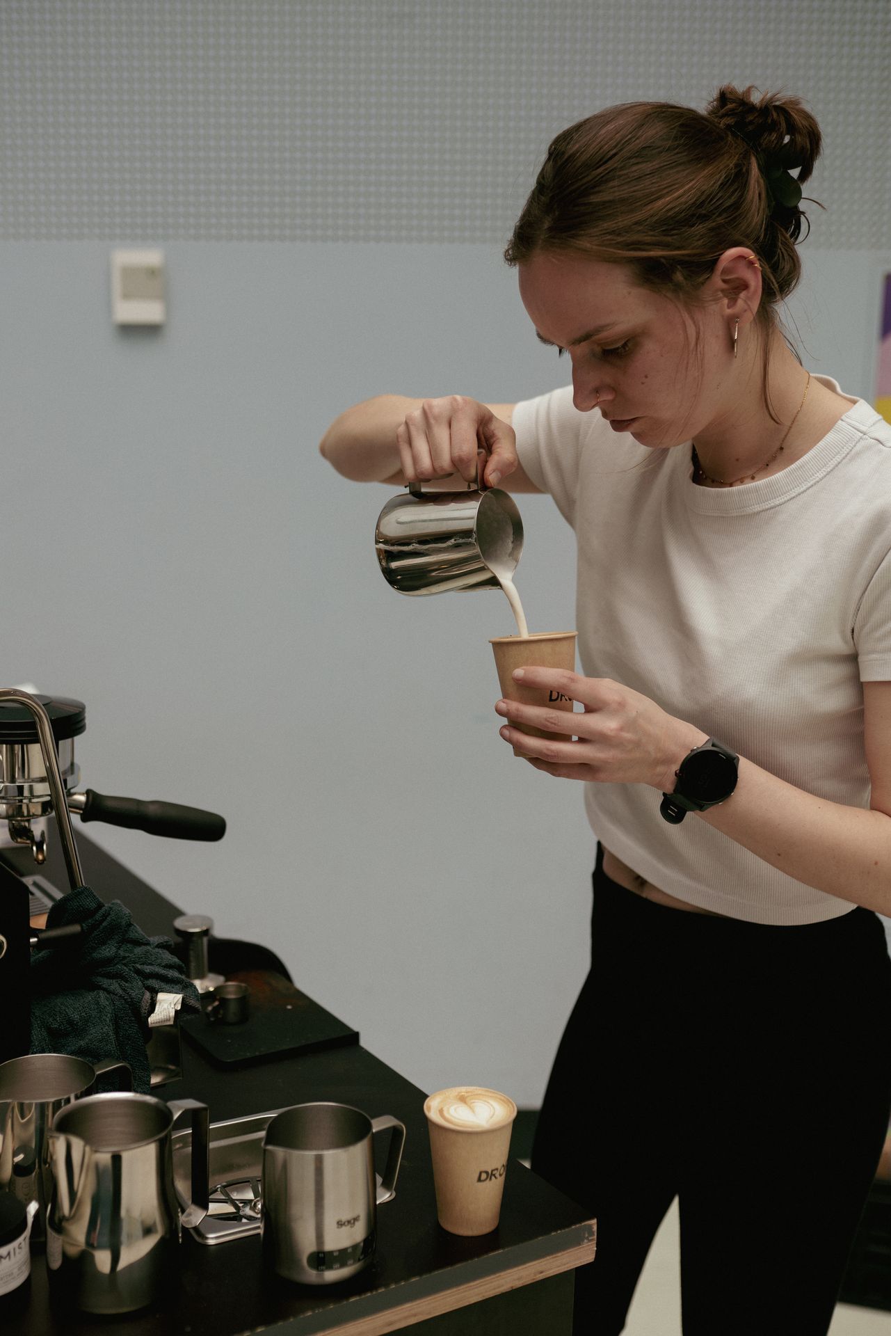 Koffie op een huwelijk