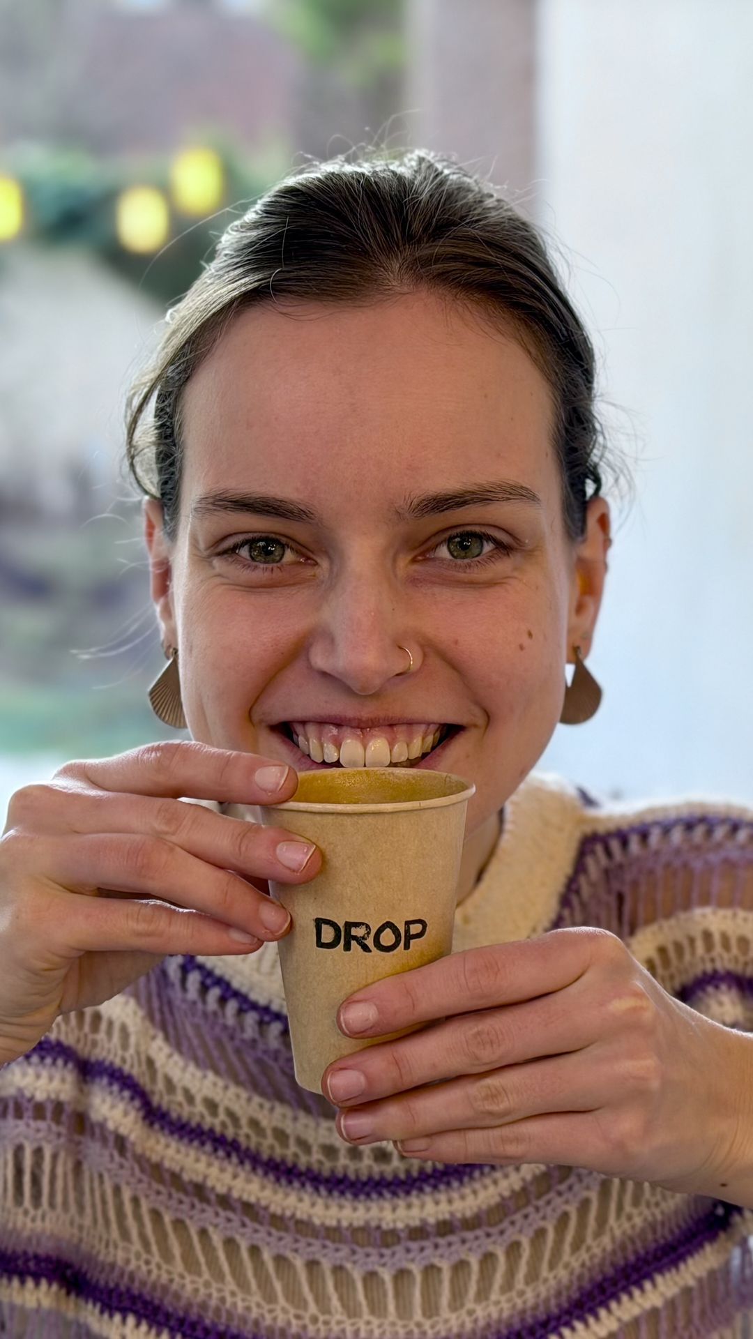 Katrien, oprichter van Drop